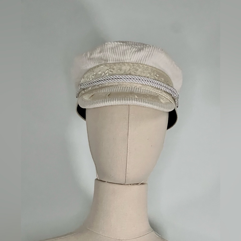 RARE NWOT Brixton Cream Fiddler Fisherman Corduroy Cap
